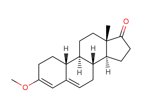 Molecular Structure of 17976-34-0 (3-methoxy-19-norandrosta-3,5-dien-17-one)