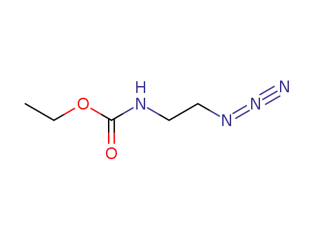 Molecular Structure of 861579-34-2 ((2-azido-ethyl)-carbamic acid ethyl ester)