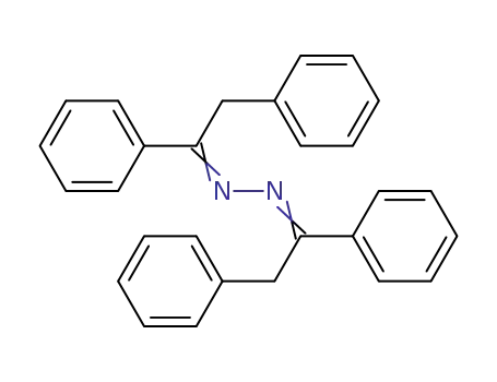 Molecular Structure of 30506-03-7 (1,2-Diphenylethanone (1,2-diphenylethylidene)hydrazone)