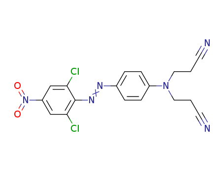 Propanenitrile,3,3'-[[4-[2-(2,6-dichloro-4-nitrophenyl)diazenyl]phenyl]imino]bis-
