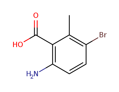 Benzoic acid, 6-amino-3-bromo-2-methyl-