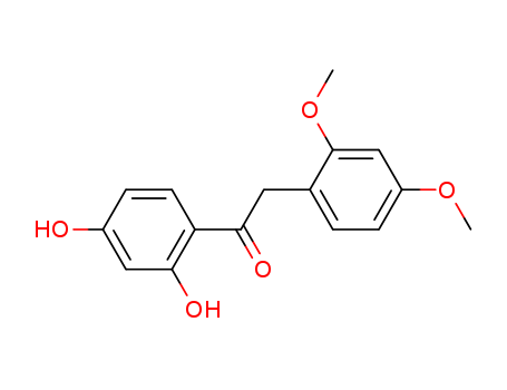 1-(2,4-DIHYDROXYPHENYL)-2-(2,4-DIMETHOXYPHENYL)ETHANONECAS