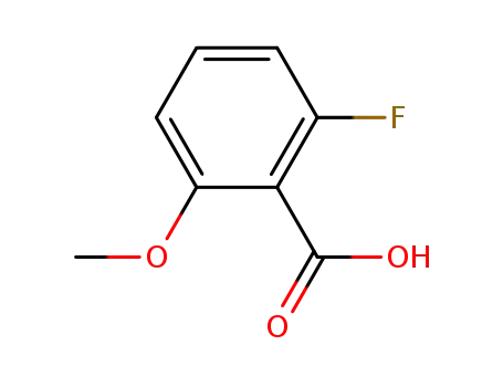 Molecular Structure of 137654-21-8 (2-FLUORO-6-METHOXYBENZOIC ACID)