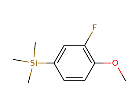 1-(TRIMETHYLSILYL)-3-FLUORO-4-METHOXYBENZENE