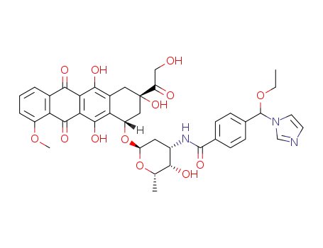 C<sub>40</sub>H<sub>41</sub>N<sub>3</sub>O<sub>13</sub>