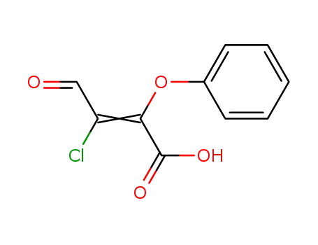 α-Phenoxy-β-chloro-β-formylacrylic acid
