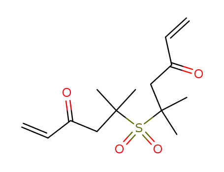 bis-(1,1-dimethyl-3-oxo-pent-4-enyl)-sulfone