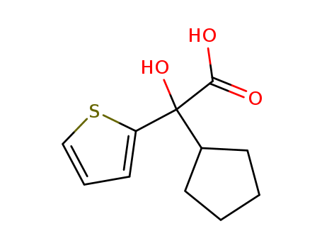 2-Thiopheneacetic acid,a-cyclopentyl-a-hydroxy-