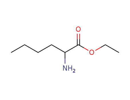 Molecular Structure of 39978-46-6 (DL-Norleucine ethyl ester)