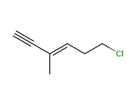 3-Hexen-1-yne, 6-chloro-3-methyl-, (E)-