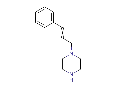 Molecular Structure of 18903-01-0 (TRANS-1-CINNAMYLPIPERAZINE)