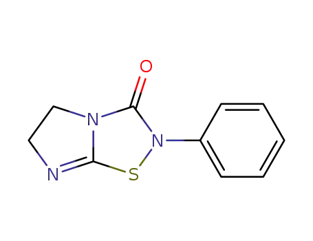 2,3,5,6-tetrahydro-2-phenylimidazo<1,2-d>-(1,2,4)-thiadiazole-3-one