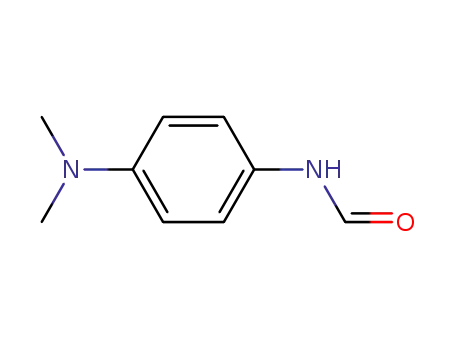 Molecular Structure of 18606-63-8 (N-[4-(dimethylamino)phenyl]formamide)