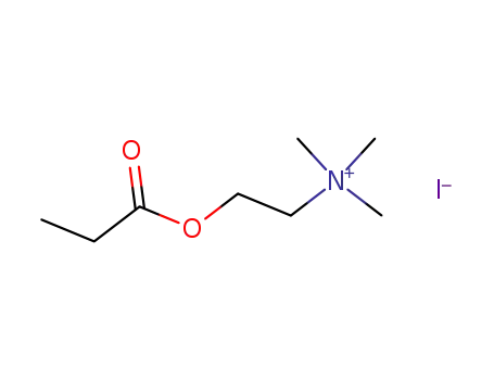 Molecular Structure of 2494-55-5 (PROPIONYLCHOLINE IODIDE)