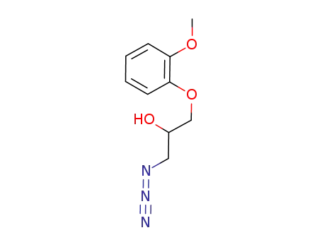 Molecular Structure of 943962-56-9 (1-azido-3-(2-methoxyphenoxy)propan-2-ol)