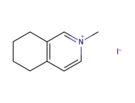 Molecular Structure of 110252-37-4 (Isoquinolinium, 5,6,7,8-tetrahydro-2-methyl-, iodide)