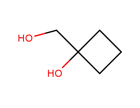 Molecular Structure of 6970-72-5 (1-(hydroxymethyl)cyclobutanol)