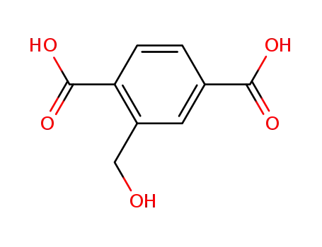 Molecular Structure of 23405-34-7 (hydroxymethyl-terephthalic acid)