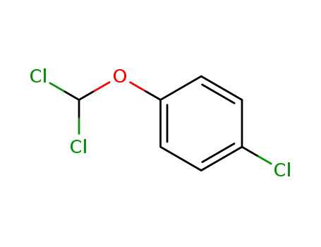 Molecular Structure of 33104-16-4 (Benzene, 1-chloro-4-(dichloromethoxy)-)