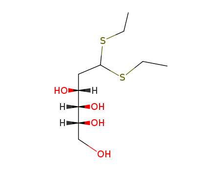 6,6-bis(ethylsulfanyl)hexane-1,2,3,4-tetrol cas  3650-68-8
