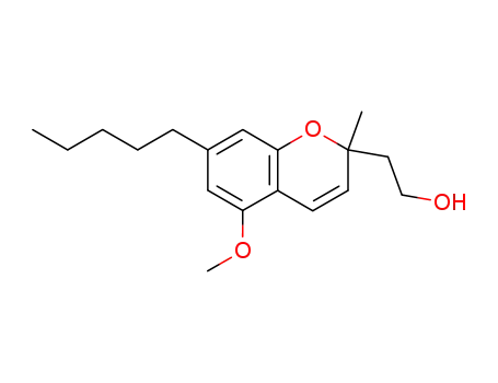 2-(5-methoxy-2-methyl-5-pentyl-2H-chromen-2-yl)ethanol