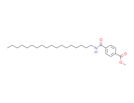 Benzoic acid,4-[(octadecylamino)carbonyl]-, methyl ester
