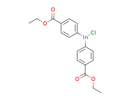 bis-(4-(ethoxycarbonyl)phenyl)indium(III) chloride