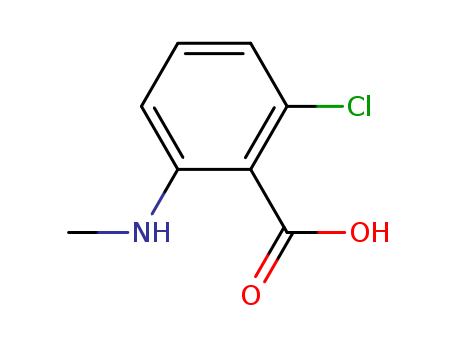 Benzoic acid, 2-chloro-6-(methylamino)-