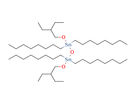 Molecular Structure of 934604-00-9 (1,1,3,3-tetraoctyl-1,3-bis(2-ethylbutyloxy)distannoxane)