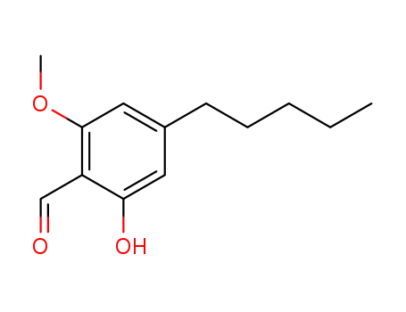 2-hydroxy-6-methoxy-4-pentylbenzaldehyde