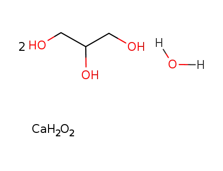 Molecular Structure of 72376-46-6 (propane-1,2,3-triol hydrate (1:1))
