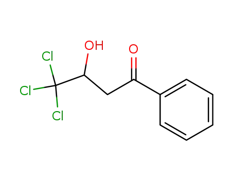 Molecular Structure of 13505-41-4 (4,4,4-TRICHLORO-3-HYDROXY-1-PHENYL-BUTAN-1-ONE)