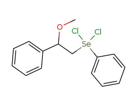 1-phenyl-1-methoxy-2-phenylselenenyl ethane dichloride