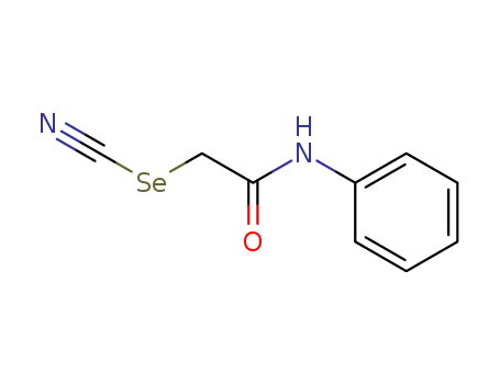Selenocyanic acid,2-oxo-2-(phenylamino)ethyl ester