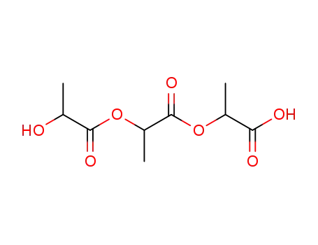 Molecular Structure of 78024-33-6 (Propanoic acid, 2-(2-hydroxy-1-oxopropoxy)-, 1-carboxyethyl ester)