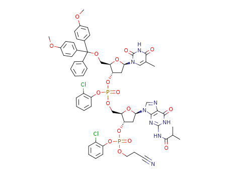 FULLY PROTECTED DEOXYNUCLEOTIDE DIMER D( TPGP)