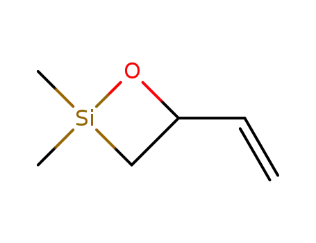 Molecular Structure of 113017-79-1 (1-Oxa-2-silacyclobutane, 4-ethenyl-2,2-dimethyl-)