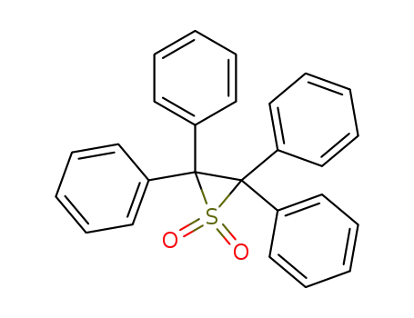 Molecular Structure of 19552-14-8 (Thiirane, tetraphenyl-, 1,1-dioxide)