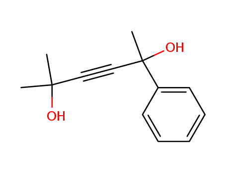 2-methyl-5-phenyl-hex-3-yne-2,5-diol