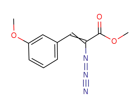 2-Propenoic acid, 2-azido-3-(3-methoxyphenyl)-, methyl ester