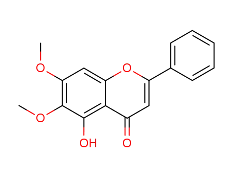 Molecular Structure of 740-33-0 (MOSLOFLAVONE)