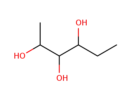 Molecular Structure of 93972-93-1 (2,3,4-Hexanetriol)