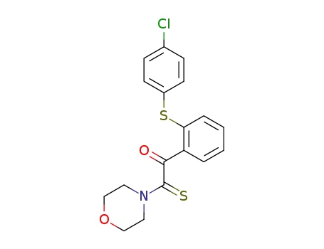 4-{[2-(4-chloro-phenylsulfanyl)-phenyl]-oxo-thioacetyl}-morpholine