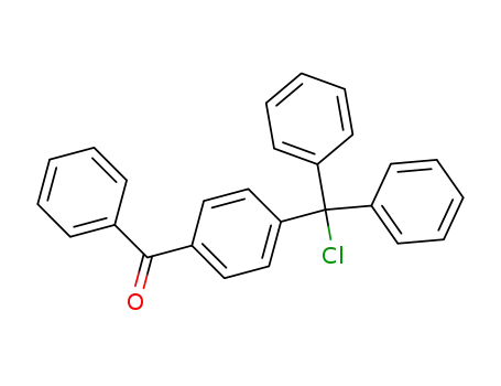{4-[Chloro(diphenyl)methyl]phenyl}(phenyl)methanone