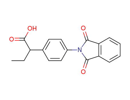 Benzeneacetic acid,4-(1,3-dihydro-1,3-dioxo-2H-isoindol-2-yl)-a-ethyl-