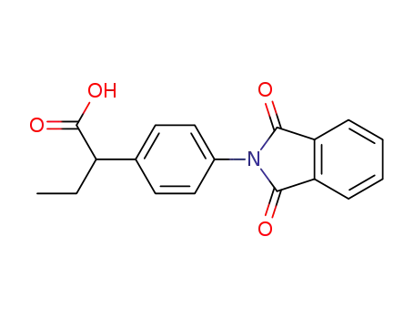 Benzeneacetic acid,4-(1,3-dihydro-1,3-dioxo-2H-isoindol-2-yl)-a-ethyl-