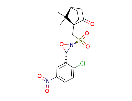 (-)-(S,S)-3-(2-Chloro-5-nitrophenyl)-2-(d-2-oxo-10-bornylsulfonyl)oxaziridine