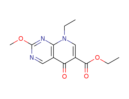 Pyrido[2,3-d]pyrimidine-6-carboxylicacid, 8-ethyl-5,8-dihydro-2-methoxy-5-oxo-, ethyl ester