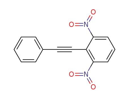 Molecular Structure of 98751-34-9 (Benzene, 1,3-dinitro-2-(phenylethynyl)-)