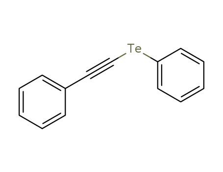 Benzene, [(phenylethynyl)telluro]-